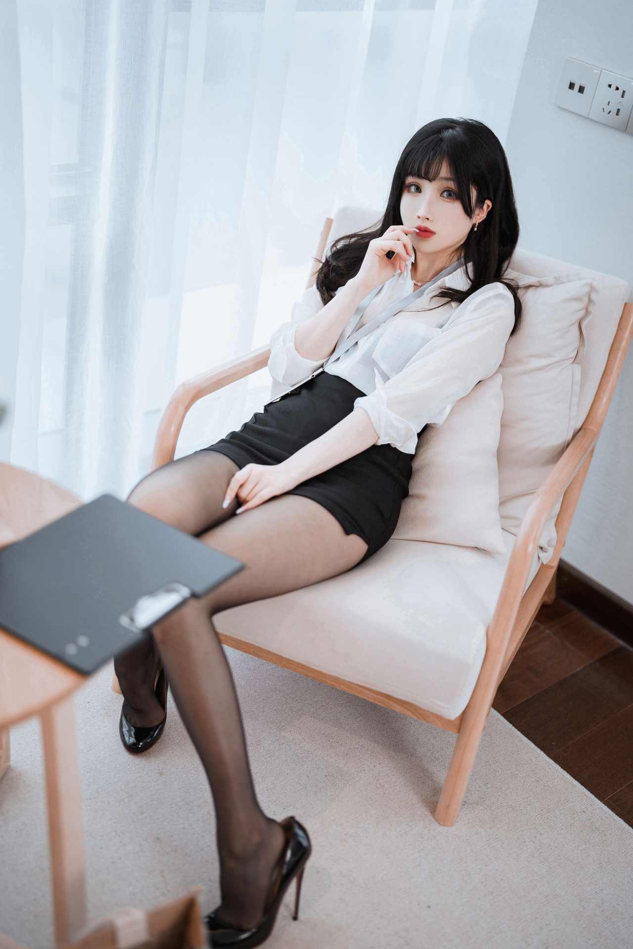 面饼仙儿黑丝ol制服双人&凉凉子